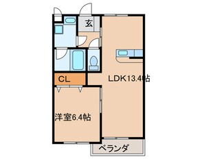 グレ－スコ－ト神戸の物件間取画像